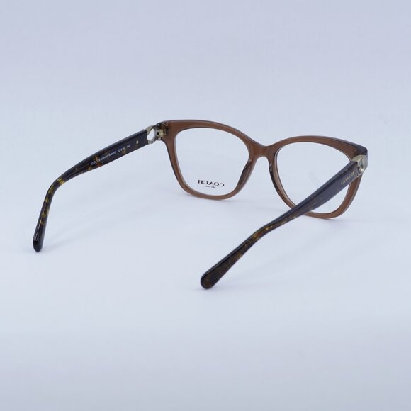 🕶️ New Coach HC6120 5035 Eyeglasses - Brown Frame 52mm - Picture 4 of 11